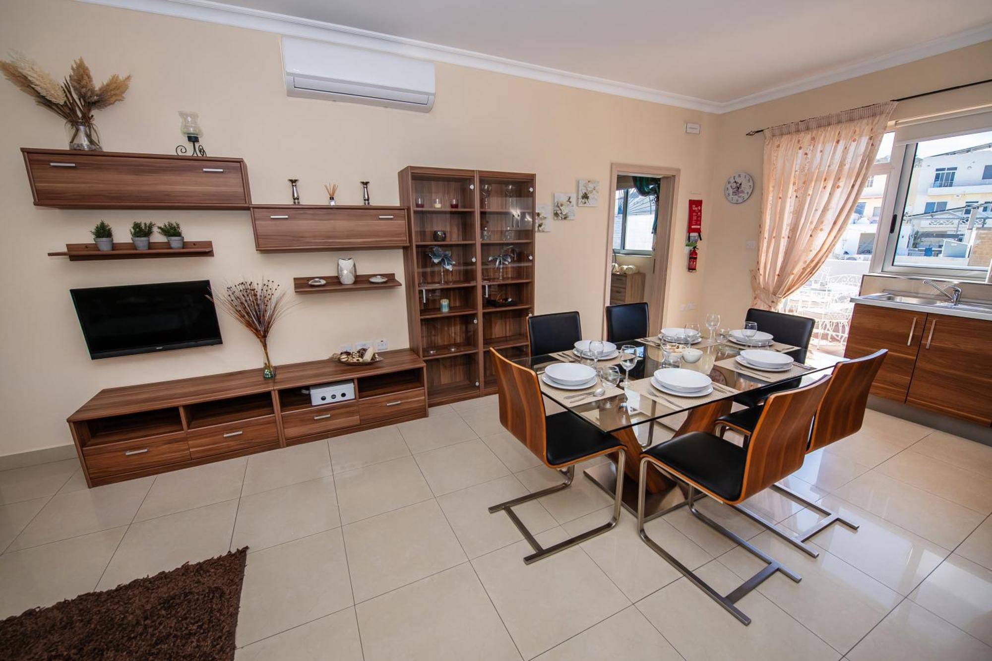 Francis Flats Modern Penthouse Apartment Mellieħa Екстериор снимка
