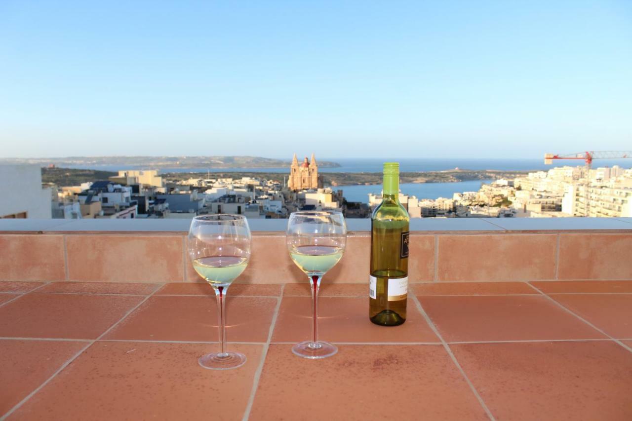 Francis Flats Modern Penthouse Apartment Mellieħa Екстериор снимка
